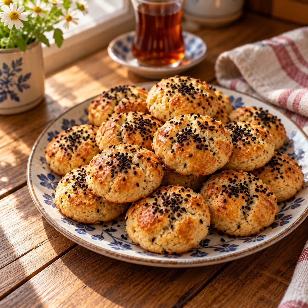 Çörekotlu Kurabiye
