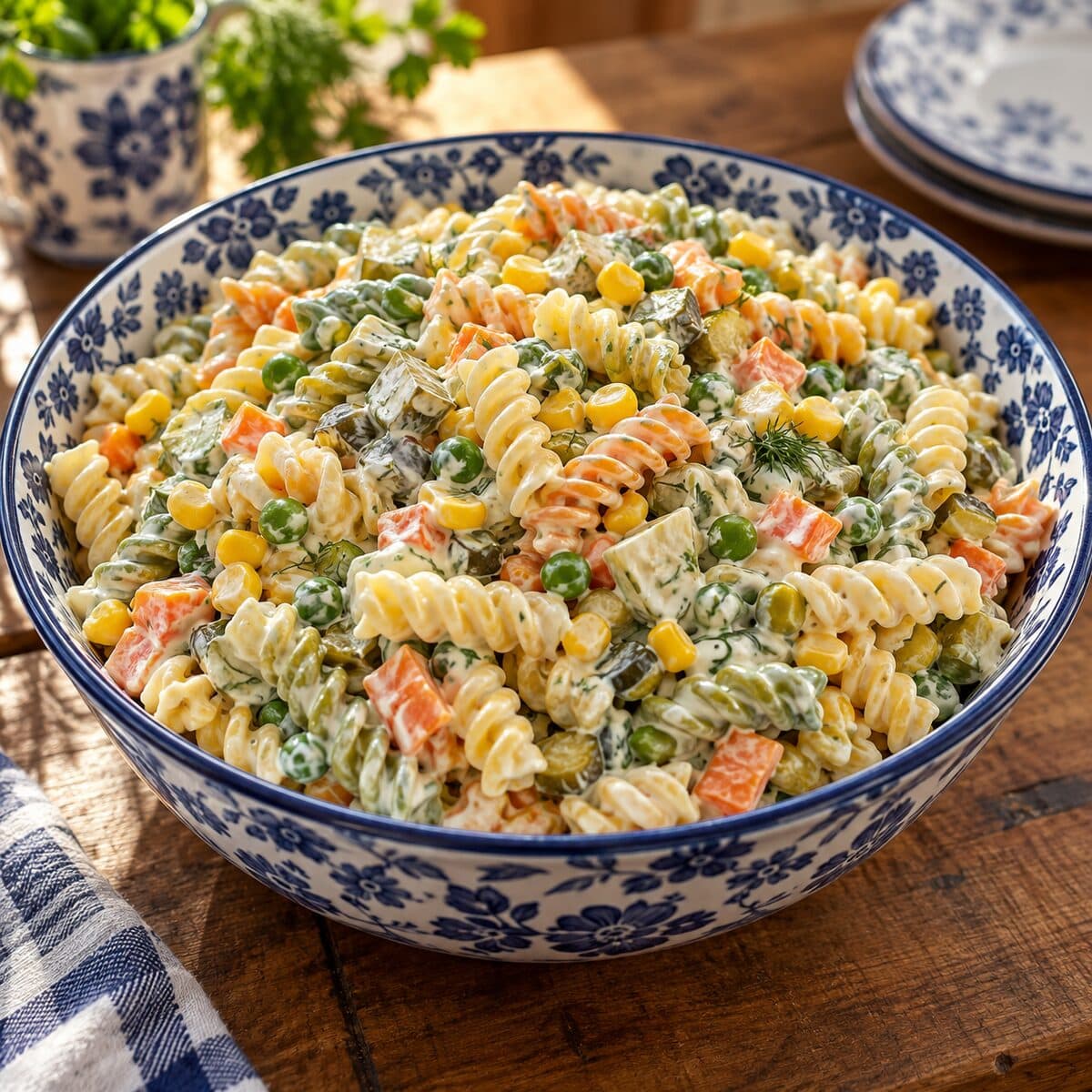 Makarna Salatası