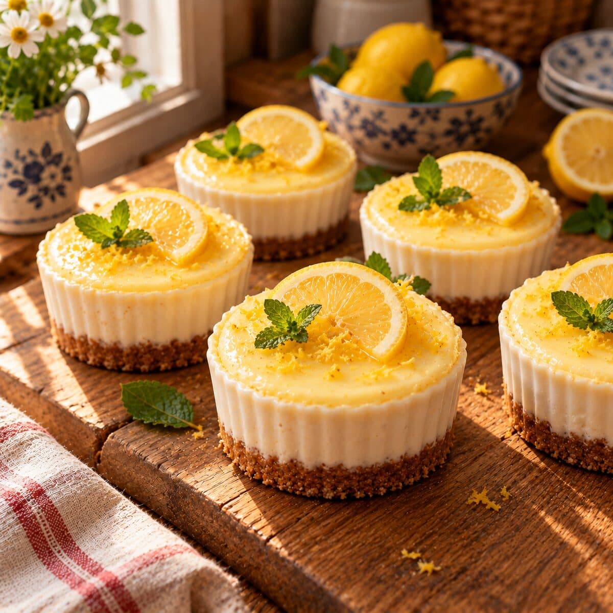 Mini Cheesecake (Limonlu)