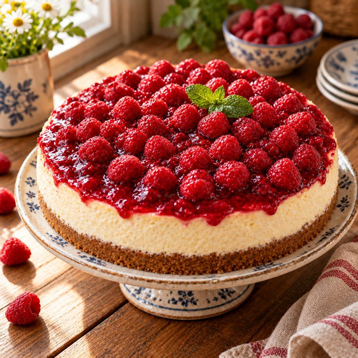 Cheesecake (Frambuazlı)