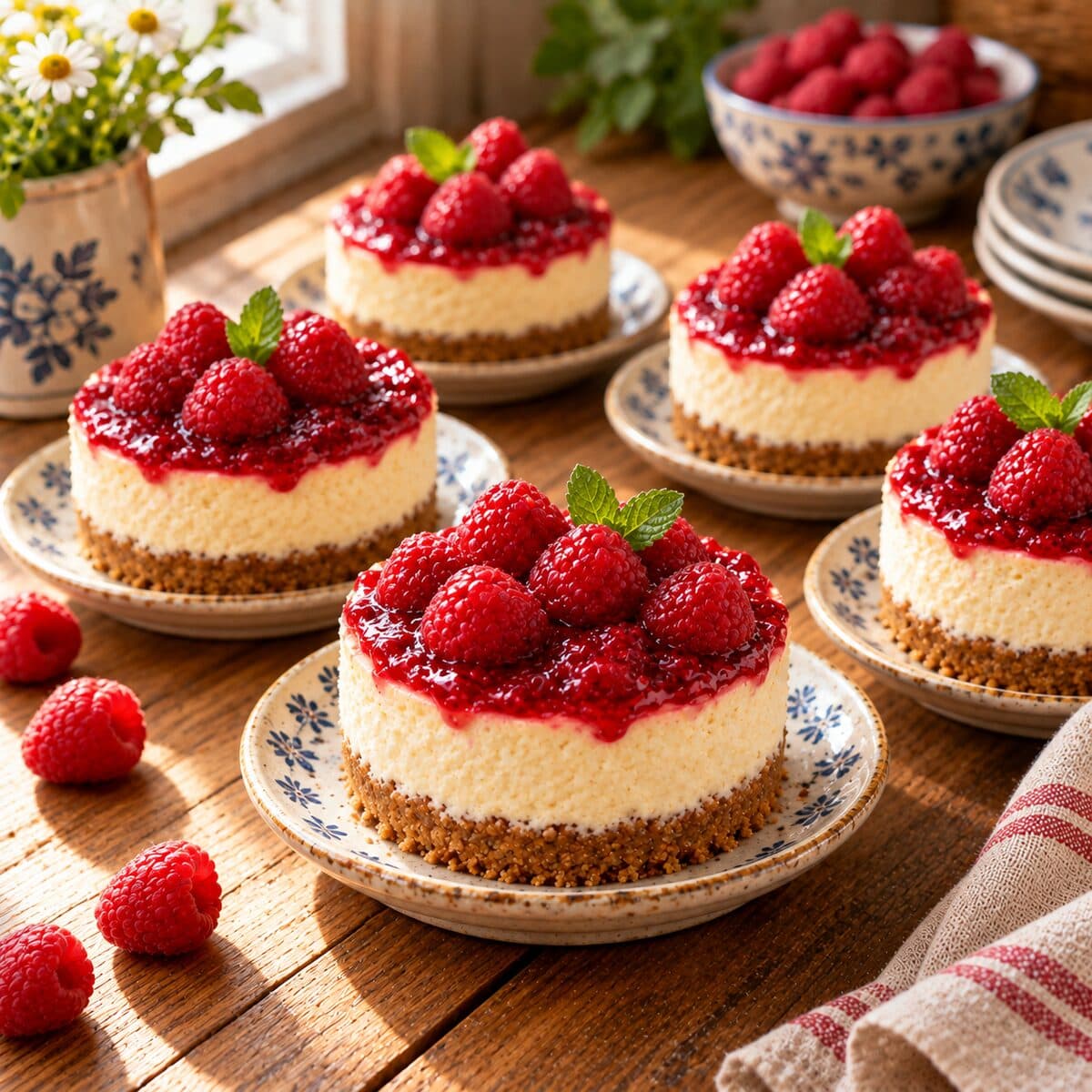 Mini Cheesecake (Frambuazlı)